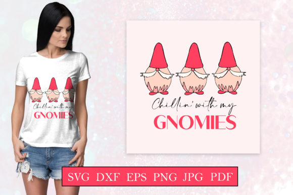 Chillin with My Gnomies - Valentines