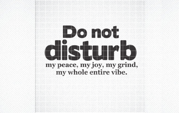 Reviewing DO NOT DISTURB SVG for Embroidery Projects