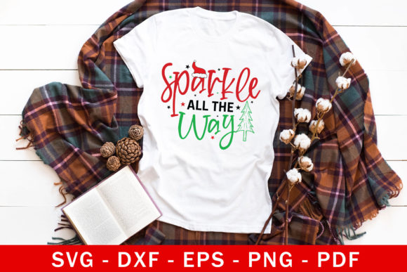 Sparkle All the Way SVG, Christmas SVG Review
