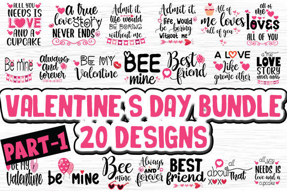 Valentine’s Day Bundle 20 Designs Review
