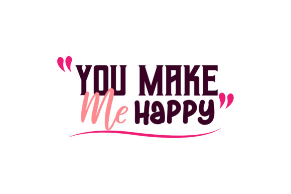 You Make Me Happy Valentine Quote Embroidery Review